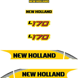 New Holland L170 Decal Kit - Skid Steer