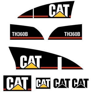 TH360B Decals Stickers