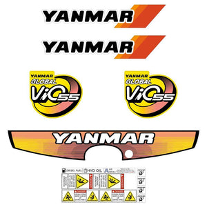 Yanmar Vio55-3 Decals Stickers Kit